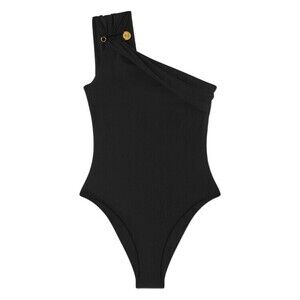 Versace Asymmetrical One-Shoulder Swimsuit - NWT